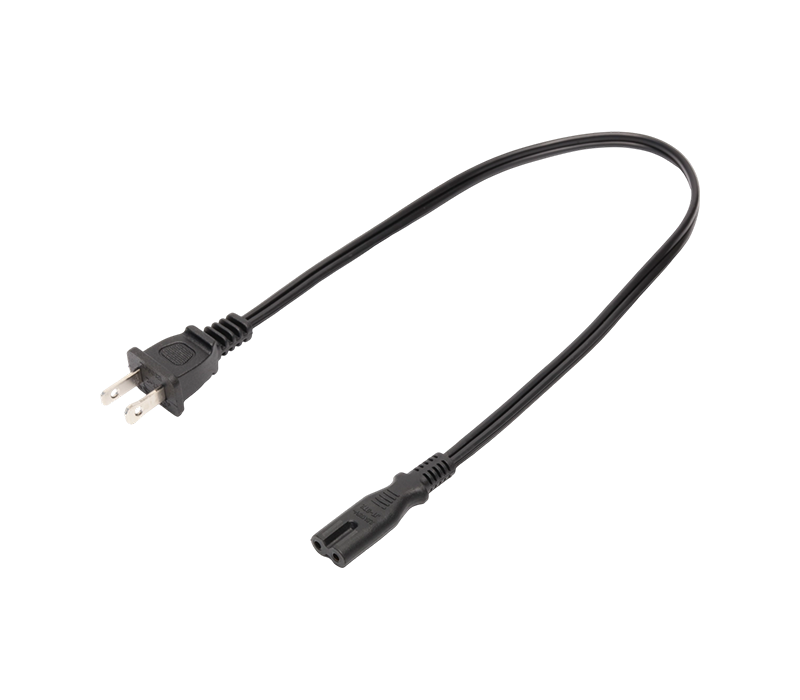 JT-2+ST2/FY-ST2 10A 125V tvåpolig amerikansk standardkontakt med IEC-kontakt C7