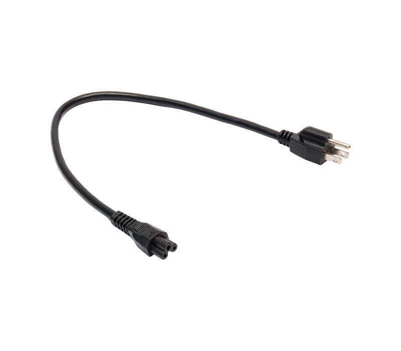 JT-3/FY-3+JT-ST2B/ST2B 15A 125V trepolig amerikansk standardkontakt med IEC-kontakt C5