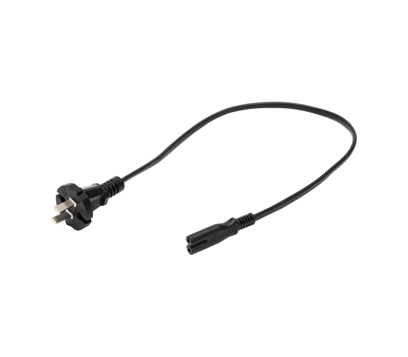 C2-10B+ST2/FY-ST2 10A 250V Kina standard tvåstifts verktygskontakt för IEC-kontakt C7