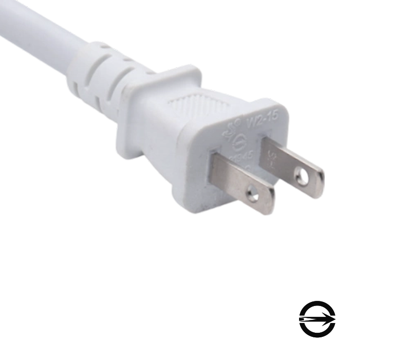 W2-15 15A 125V tvåstift Taiwan standardkontakt