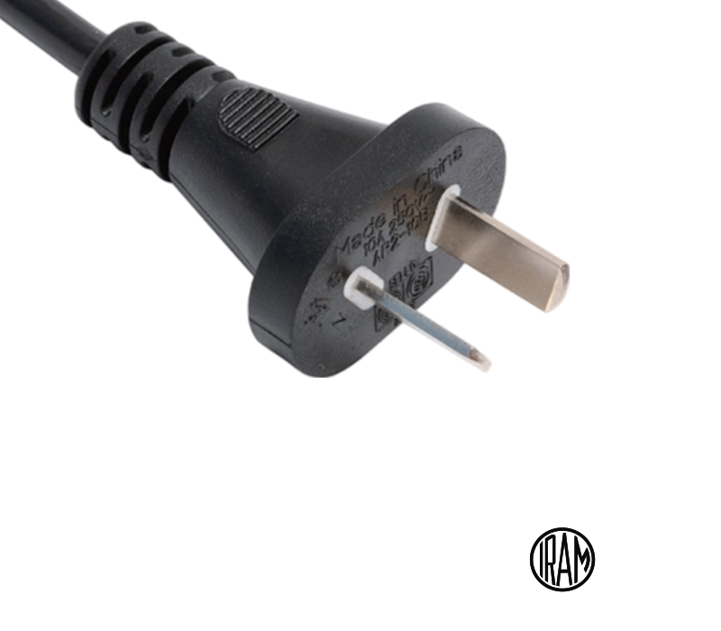 AR2-10B 10A 250V tvåstift argentinsk kontakt