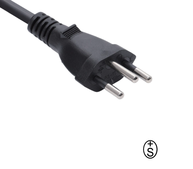 R3-10 10A 250V Three-Pin Swiss Plug