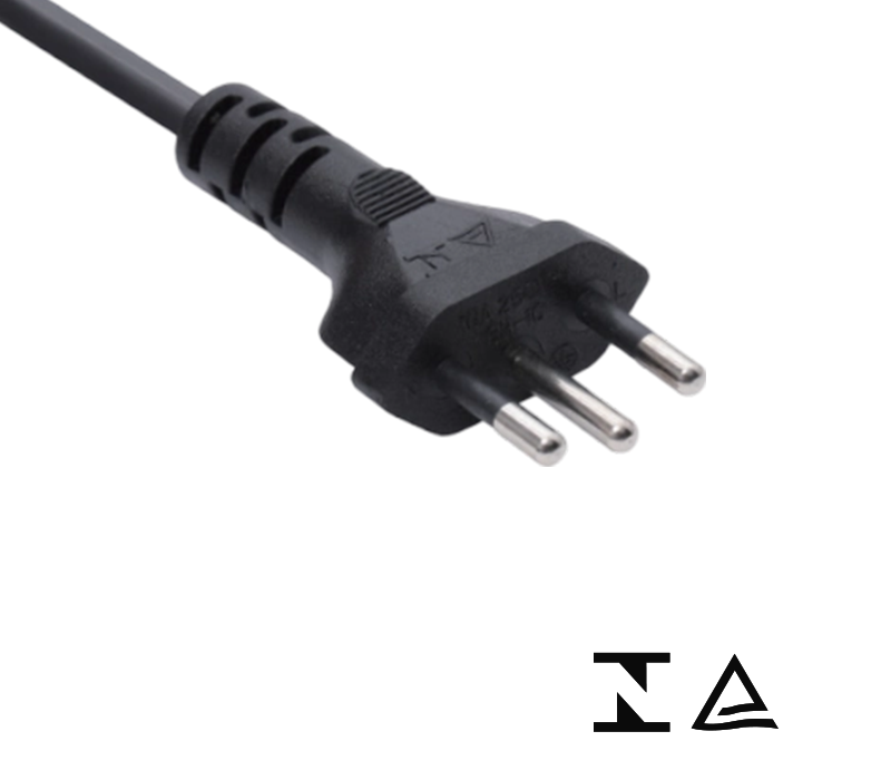 B3-10 10A 250V trestifts brasiliansk kontakt
