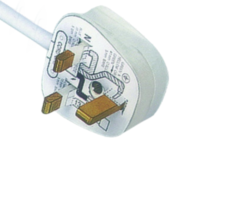 JT006 13A 250V British Standard 3-stifts avtagbar kontakt